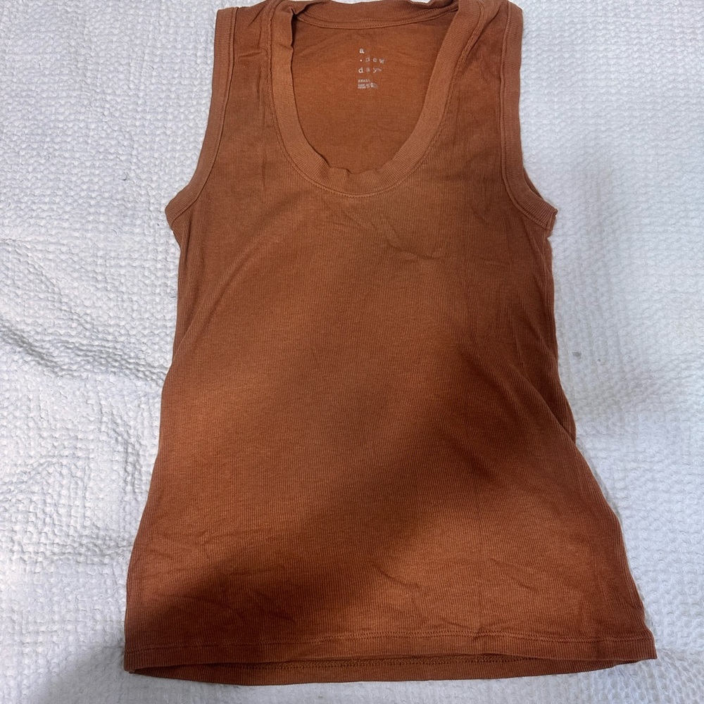 a new day Women's Brown Tank Top